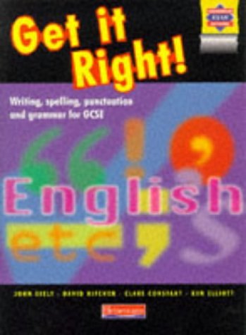 Imagen de archivo de Get It Right! a la venta por WorldofBooks