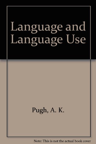 Image d'archives pour Language and language use: A reader mis en vente par Phatpocket Limited