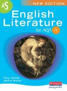 As English Literature for Aqa A (9780435109868) by Tony Childs