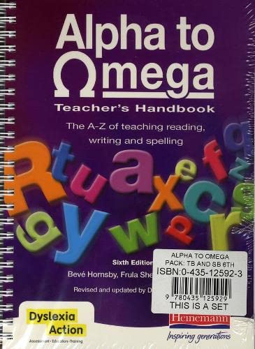 Beispielbild fr Alpha to Omega Pack: Teacher's Handbook and Student's Book 6th Edition zum Verkauf von Books From California