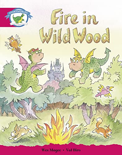 Imagen de archivo de Literacy Edition Storyworlds Stage 5, Fantasy World, Fire in Wild Wood a la venta por WorldofBooks