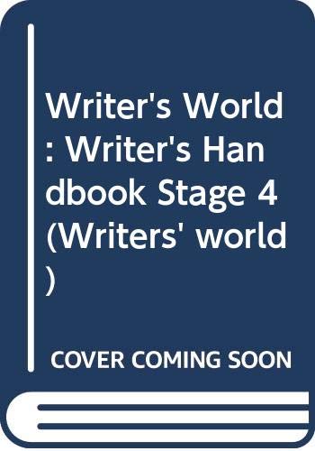 Imagen de archivo de Writer's Handbook (Stage 4) (Writers' world) a la venta por WorldofBooks