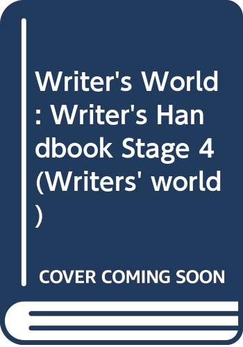 Stock image for Writers World: Writers Handbook Stage 4 for sale by Reuseabook