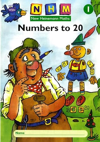 Stock image for New Heinemann Maths Year 1, Number to 20 Activity Book (single) for sale by WorldofBooks