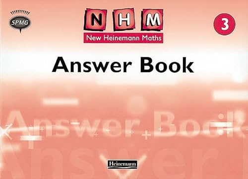 Stock image for New Heinemann Maths: 3: Answer Book for sale by dsmbooks