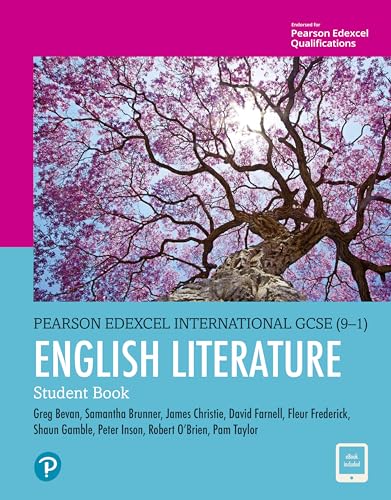 9780435182588: Edexcel International GCSE (9-1) English Literature Student Book: print and ebook bundle [Lingua inglese]