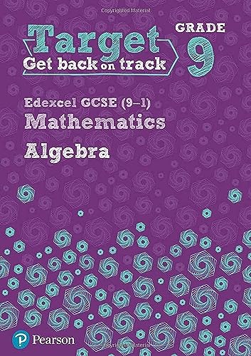 Beispielbild fr Target Grade 9 Edexcel GCSE (9-1) Mathematics Algebra Workbook (Intervention Maths) zum Verkauf von WorldofBooks