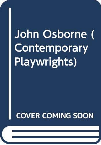 9780435184391: John Osborne (Contemporary Playwrights)