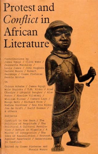 Stock image for Protest and Conflict in African Literature for sale by BookScene