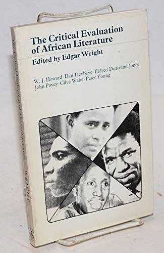 Stock image for Critical Evaluation of African Literature for sale by Book Booth