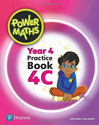 Imagen de archivo de Power Maths Year 4 Pupil Practice Book 4C (Power Maths Print) a la venta por OwlsBooks