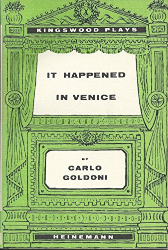Beispielbild fr It Happened in Venice (Kingswood Plays) zum Verkauf von Better World Books