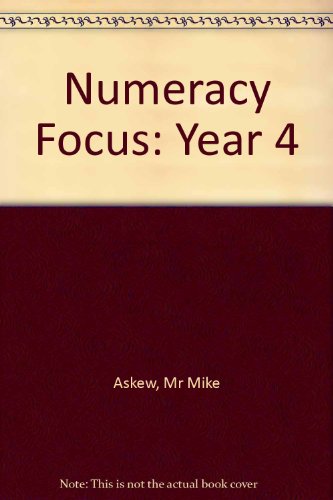 Beispielbild fr Numeracy Focus 4 Answer Book zum Verkauf von WorldofBooks