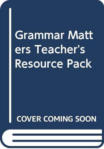 9780435224691: Grammar Matters Teacher's Resource Pack