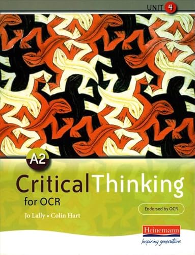 Imagen de archivo de A2 Critical Thinking for OCR Unit 4 a la venta por MusicMagpie