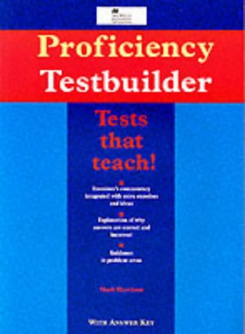 Beispielbild fr Proficiency Testbuilder 1 With Key zum Verkauf von WorldofBooks