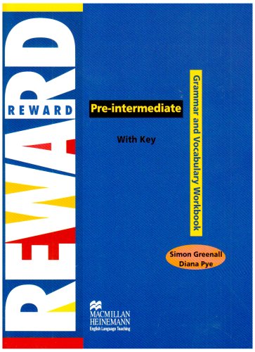 9780435242701: REWARD Pre-int Gram&Vocab Wb