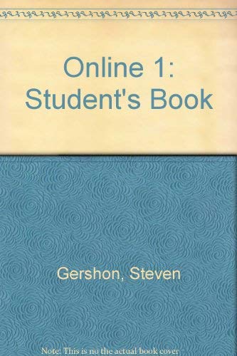 Imagen de archivo de OnLine 1: Student's Book (OnLine) a la venta por Infinity Books Japan