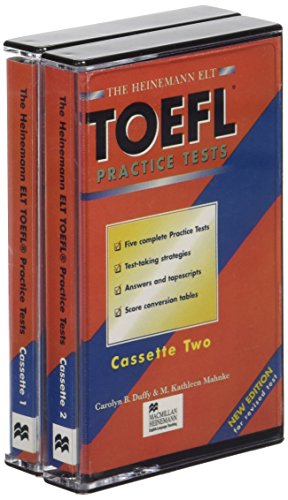 Imagen de archivo de K7.heinemann toefl practice tests.cassettes a la venta por Iridium_Books