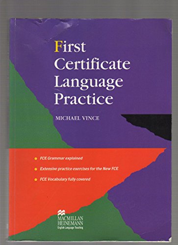 9780435281670: First Certificate Language Practice (Without Key)