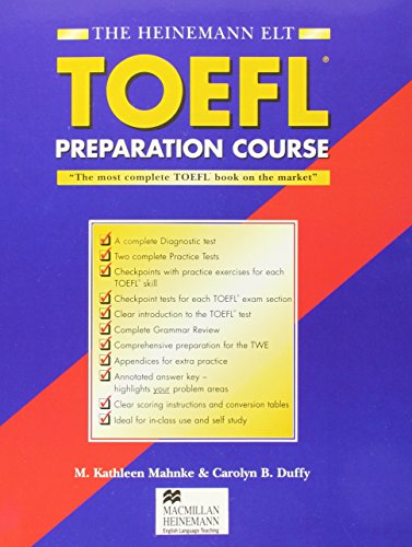 9780435288402: TOEFL PREP. COURSE Book +Key