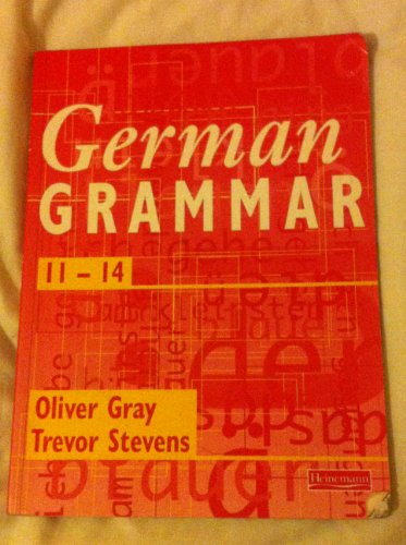 Stock image for German Grammar 11-14 for sale by Goldstone Books