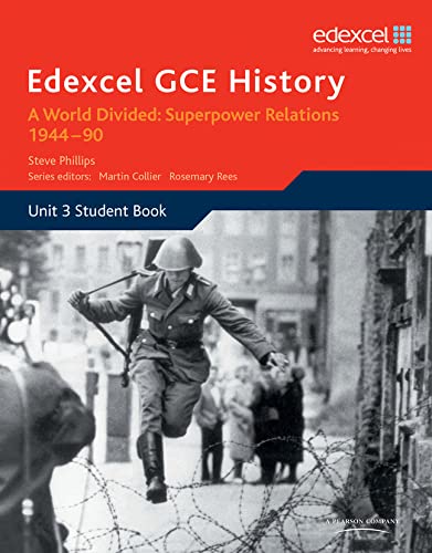 Imagen de archivo de Edexcel GCE History: A World Divided: Superpower Relations 1944-90 a la venta por WorldofBooks