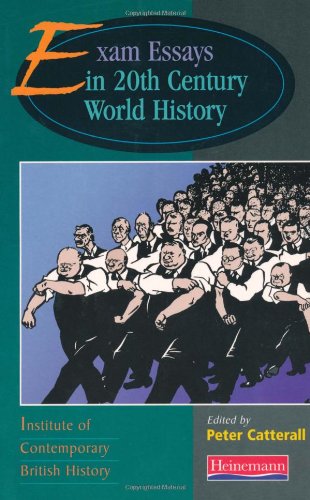 Beispielbild fr Exam Essays In Twentieth Century World History zum Verkauf von WorldofBooks