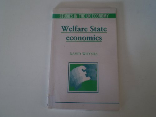 Imagen de archivo de Welfare State Economics a la venta por PsychoBabel & Skoob Books