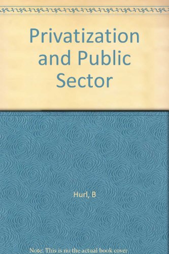 Imagen de archivo de Privatization and Public Sector a la venta por PsychoBabel & Skoob Books