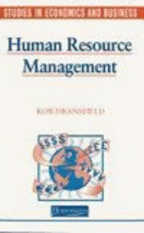 Human Resources Management (9780435330446) by Dransfield, Robert