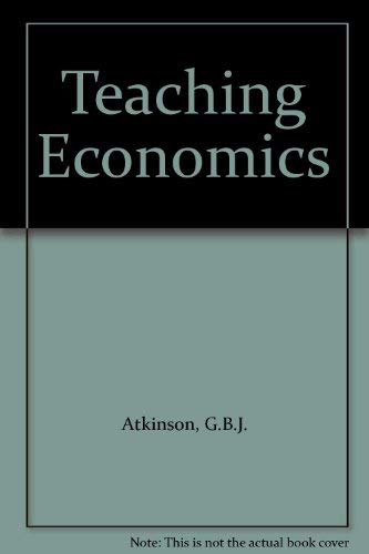 Imagen de archivo de Teaching Economics a la venta por WorldofBooks