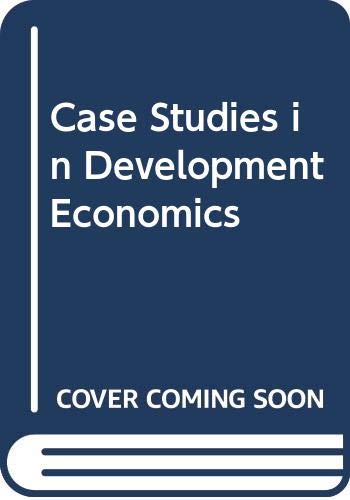 Imagen de archivo de Case Studies in Development Economics : Volume VIII a la venta por Gareth Roberts