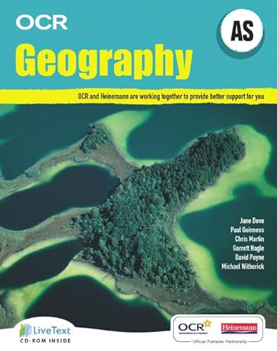 9780435357535: AS Geography for OCR Student Book with LiveText for Students (OCR GCE Geography 2008)