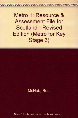 Metro 1: Resource & Assessment File for Scotland - Revised Edition (Metro) (9780435370657) by McNab, Rosi; Ross, Alison