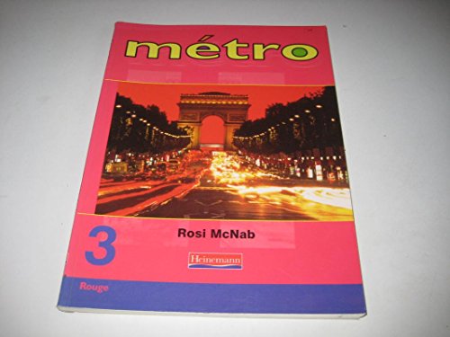 Stock image for Metro 3 Rouge Pupil Book (Metro for 11-14) for sale by WorldofBooks
