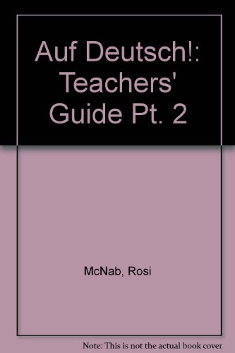 9780435386276: Teachers' Guide (Pt. 2) (Auf Deutsch!)