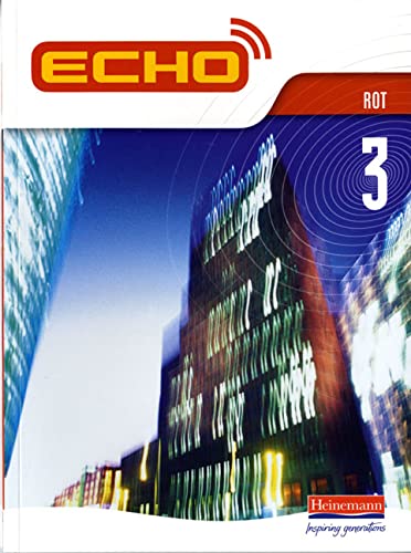 9780435389819: Echo 3 Rot Pupil Book