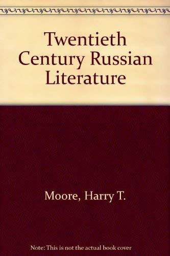 Beispielbild fr Twentieth Century Russian Literature zum Verkauf von AwesomeBooks