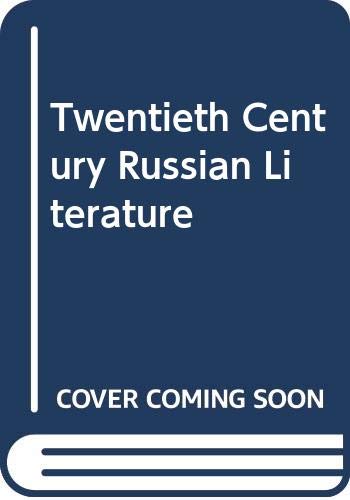 Stock image for Twentieth Century Russian Literature for sale by AwesomeBooks