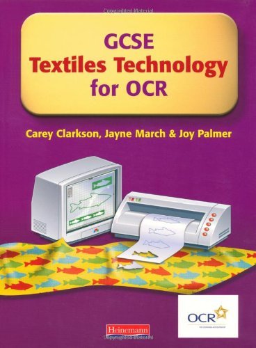 Beispielbild fr GCSE Textiles Technology for OCR: Student Book zum Verkauf von WorldofBooks