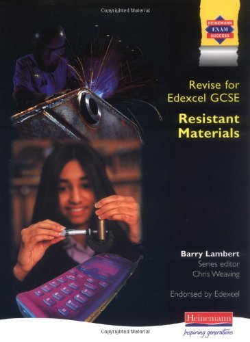 Imagen de archivo de Revise for Edexcel GCSE Resistant Materials (GCSE Design and Technology for Edexcel: Resistant Materials) a la venta por WorldofBooks