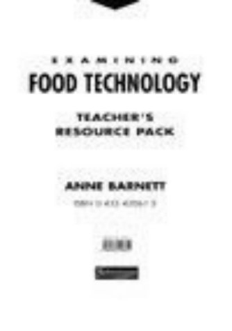 9780435420611: Examining Food Technology: Teacher's Resource Pack