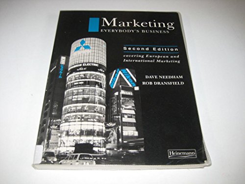 9780435450250: Marketing Everybody's Business