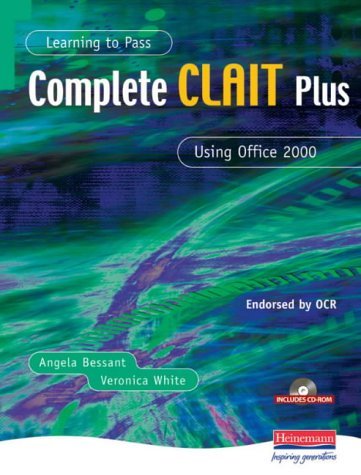 Stock image for Complete CLAIT Plus for Office 2000 and CDROM for sale by WorldofBooks