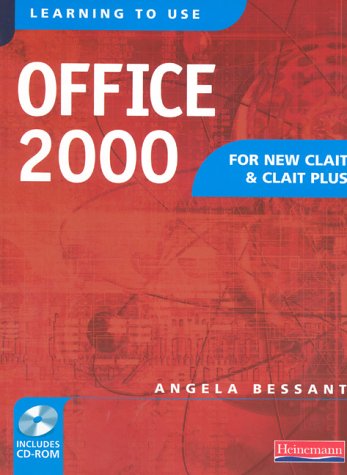 Imagen de archivo de Learning to Use Office 2000 for New CLAIT and CLAIT Plus Student Book & CD-ROM a la venta por AwesomeBooks