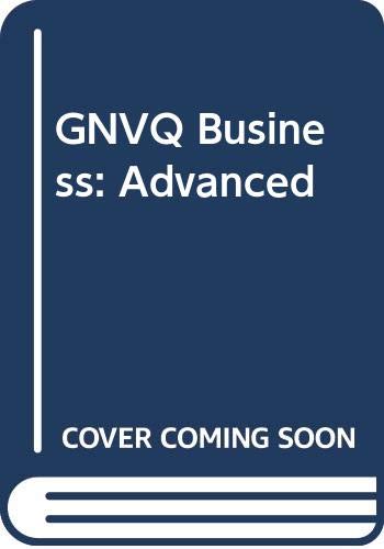 Imagen de archivo de GNVQ Business: Advanced a la venta por AwesomeBooks