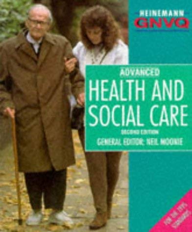 Beispielbild fr Health and Social Care: Advanced (Heinemann GNVQ) zum Verkauf von medimops