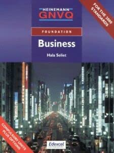 Stock image for Foundation GNVQ Business Student Book with Options for sale by WorldofBooks