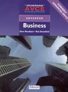 Imagen de archivo de Advanced Business a la venta por Better World Books Ltd